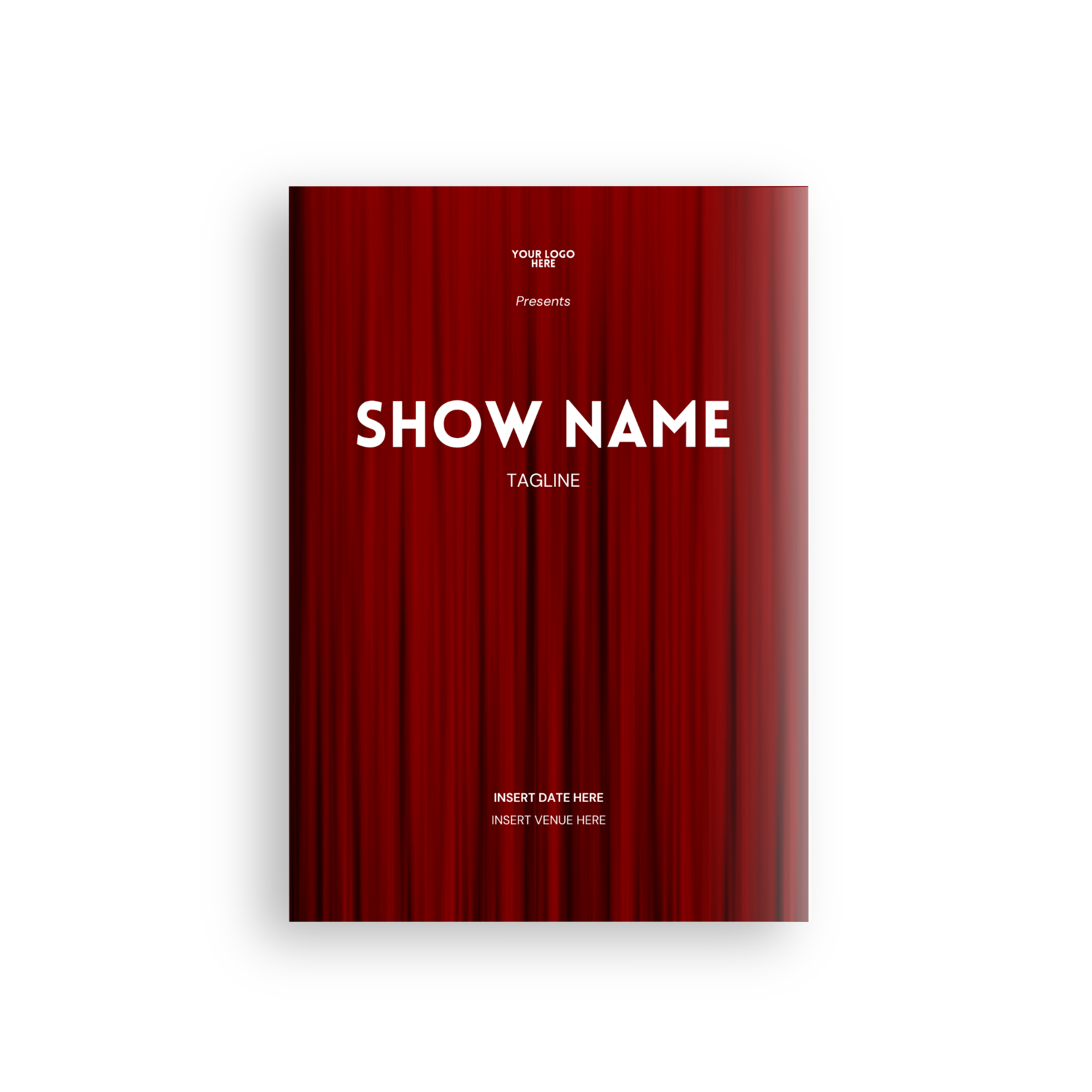 The Standard Program Canva Template - A4 – Encore Templates